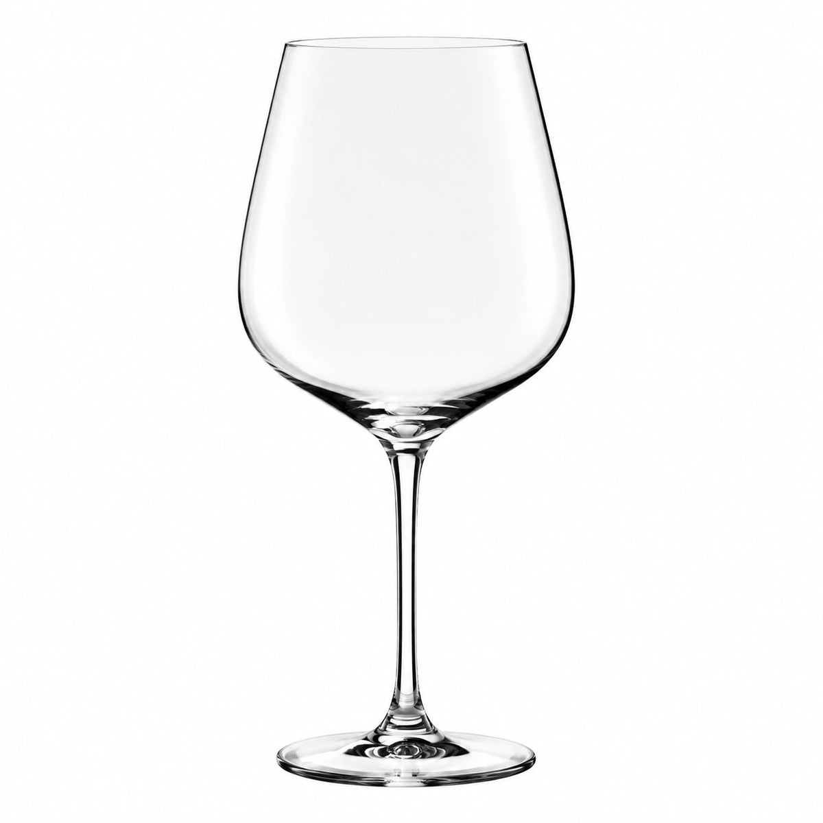 Weinglas 650 ml Transparent Glas 24 cm Stielglas für Rotwein